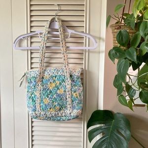 Floral quilted bag